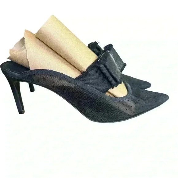 Salvatore Ferragamo Zelda polka Dot logo pumps size 81/5 - Picture 2 of 11